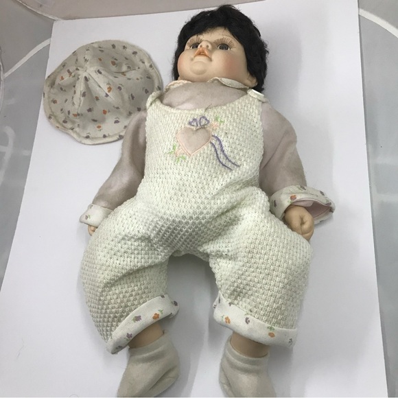 Collectors Vintage 20” baby boy Doll 1999 Rich by Nina #090423 original clothes - Picture 3 of 16
